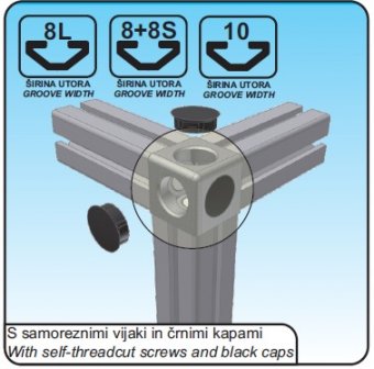 CONECTOR 3D TIP CUB