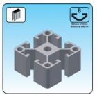 PROFILE ALUMINIU 40MM