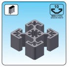 PROFILE ALUMINIU 45MM